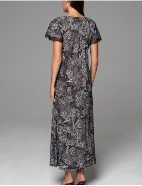 Сорочка с коротким рукавом Mia-Amore JOLINE 5584, Цвет: черный, Размеры: 3XL, изображение 2