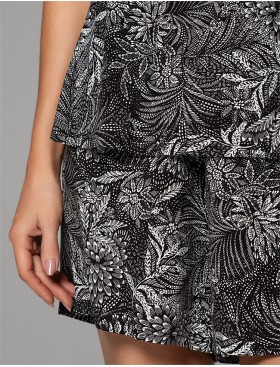 Пижама топ с шортами Mia-Amore JOLINE 5585, Цвет: черный, Размеры: 3XL, изображение 4