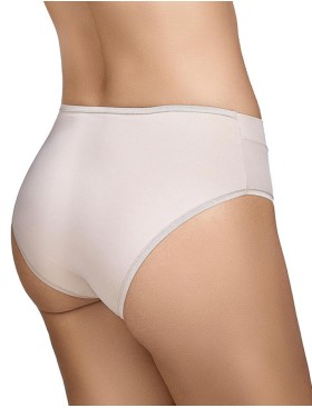 Высокие трусы слипы Selene ROXANA 3132 BRAGA серо-бежевый, Цвет: серо-бежевый, Размеры: S, изображение 2