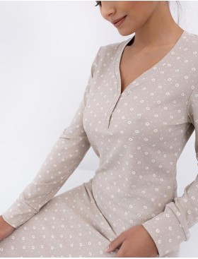 Сорочка с длинными рукавами Sensis BAYLEE, Цвет: бежевый, Размеры: L, изображение 4