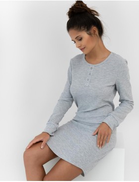 Сорочка с длинными рукавами Sensis BRITTANY, Цвет: серый, Размеры: L/XL, изображение 2