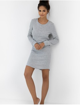 Сорочка с длинными рукавами Sensis BRITTANY, Цвет: серый, Размеры: L/XL, изображение 3