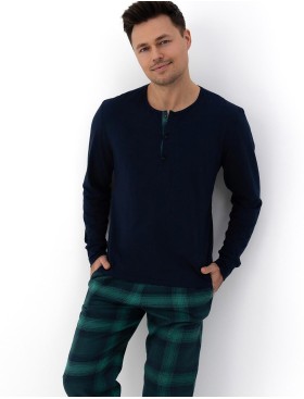 Мужская пижама Sensis LUKE, Цвет: темно-синий, Размеры: L