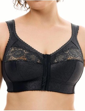 Бюстгальтер с застежкой спереди Sermija AGATHA 190-25-L тёмный-графит, Цвет: тёмный-графит, Размеры: 105D