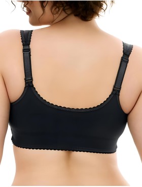 Бюстгальтер с застежкой спереди Sermija AGATHA 190-25-L тёмный-графит, Цвет: тёмный-графит, Размеры: 105D, изображение 2