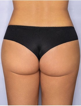 Трусики бразилиана низкие Albina L ALESSANDRA 353, Цвет: черный, Размеры: XS, изображение 2