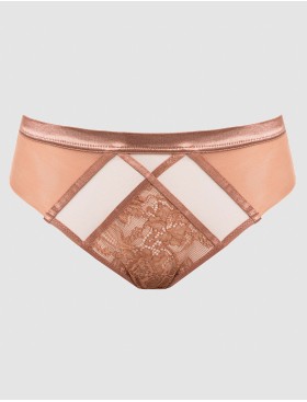 Трусы бразилиана Alles CHIARA brazyliany mocha mousse, Цвет: капучино, Размеры: S, изображение 6