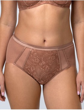 Трусы высокие Alles CHIARA classic mocha mousse, Цвет: капучино, Размеры: M
