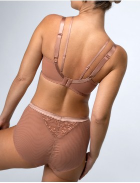 Бюстгальтер кружевной Alles CHIARA M mocha mousse, Цвет: капучино, Размеры: 90H, изображение 8