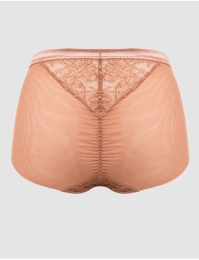 Трусы высокие Alles CHIARA classic mocha mousse, Цвет: капучино, Размеры: M, изображение 5