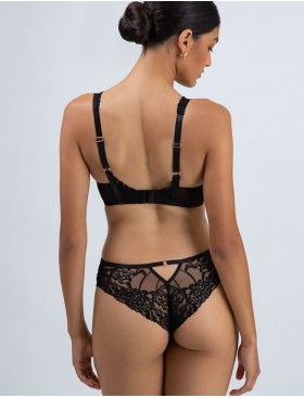 Кружевной бюстгальтер Alles TRUFFLE NOIR M bralette, Цвет: черный, Размеры: 65D, изображение 6