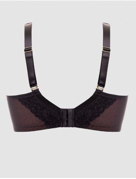 Бюстгальтер на большую грудь Alles TRUFFLE NOIR M plus bralette, Цвет: черный, Размеры: 65H, изображение 9