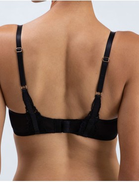 Бюстгальтер с пуш-ап вкладышами Alles TRUFFLE NOIR P-UP, Цвет: черный, Размеры: 70B, изображение 2