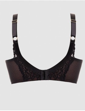 Бюстгальтер полупоролоновый Alles TRUFFLE NOIR PU, Цвет: черный, Размеры: 70F, изображение 8