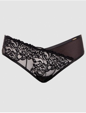 Трусы бразилиана Alles TRUFFLE NOIR brazyliany, Цвет: черный, Размеры: XL, изображение 6