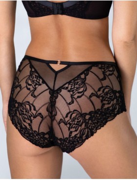 Трусы высокие слипы Alles TRUFFLE NOIR classic, Цвет: черный, Размеры: M, изображение 2