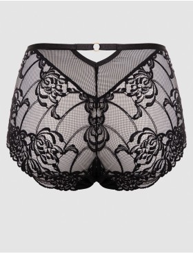 Трусы высокие слипы Alles TRUFFLE NOIR classic, Цвет: черный, Размеры: M, изображение 6