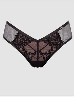 Трусики стринги Alles TRUFFLE NOIR stringi, Цвет: черный, Размеры: S, изображение 6