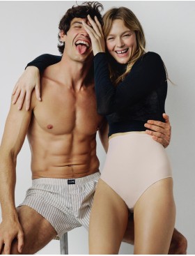 Корректирующие высокие трусы Dim SILHOUETTE INVISIBLE 0E6L телесный, Цвет: телесный, Размеры: XS, изображение 3