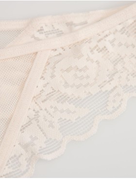 Трусики стринги Esotiq 42959 BEE шампань, Цвет: шампань, Размеры: S, изображение 5