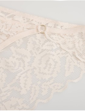 Кружевные слипы Esotiq 42960 BEE шампань, Цвет: шампань, Размеры: S, изображение 4