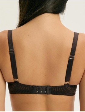 Бюстгальтер с пуш-ап вкладышами Esotiq 43521 NACRE шоколадный, Цвет: шоколадный, Размеры: 65D, изображение 2