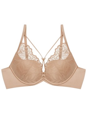 Кружевной бюстгальтер пуш-ап Esotiq 43582 KORIN латте, Цвет: латте, Размеры: 65C, изображение 5