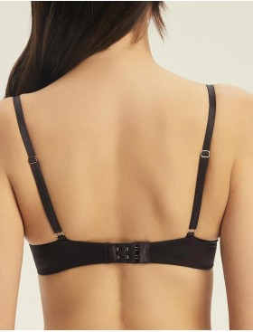 Кружевной бюстгальтер пуш-ап Esotiq 43582 KORIN шоколадный, Цвет: шоколадный, Размеры: 65C, изображение 2