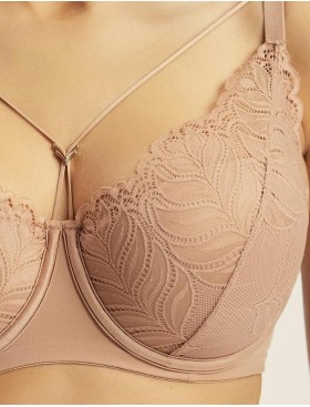 Бюстгальтер на тонком поролоне Esotiq 43584 KORIN латте, Цвет: латте, Размеры: 65F, изображение 3