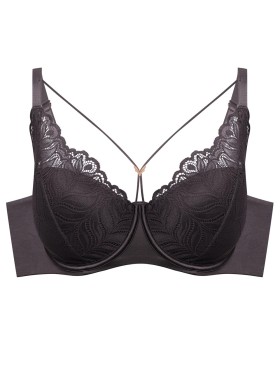 Бюстгальтер на тонком поролоне Esotiq 43584 KORIN шоколадный, Цвет: шоколадный, Размеры: 65F, изображение 6