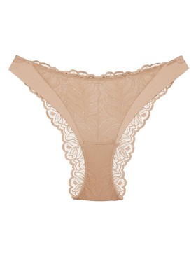 Кружевные трусы бразилиана Esotiq 43586 KORIN латте, Цвет: латте, Размеры: S, изображение 4