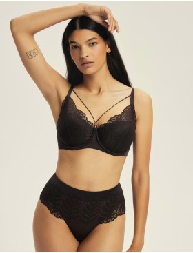 Трусы с высокой посадкой Esotiq 43587 KORIN шоколадный, Цвет: шоколадный, Размеры: M, изображение 3