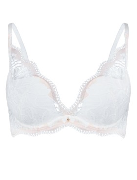 Кружевной бюстгальтер пуш-ап Esotiq 43633 KAVI шампань, Цвет: шампань, Размеры: 65C, изображение 7