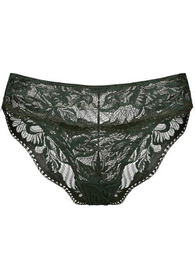 Трусики слипы кружевные Esotiq 43636 KAVI тёмно-зелёный, Цвет: тёмно-зелёный, Размеры: M, изображение 4