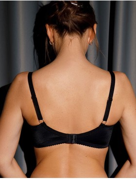 Бюстгальтер на поролоне Fluide COQUETTE 6010 черный, Цвет: черный, Размеры: 75G, изображение 2