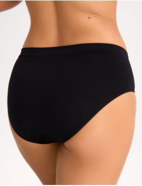 Трусы слипы бесшовные Gaia 008 MIRELA черный, Цвет: черный, Размеры: M