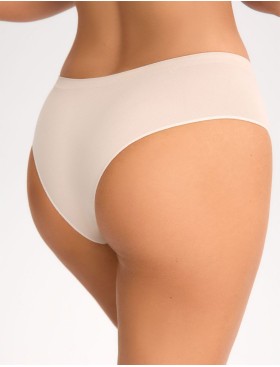 Трусы бразилиана бесшовные Gaia 009 SOFIA телесный, Цвет: телесный, Размеры: L