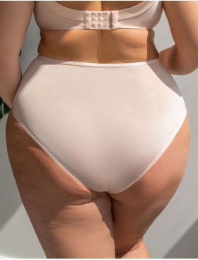 Трусы высокие Kris Line ROSALINE briefs high waist, Цвет: пудровый, Размеры: 3XL, изображение 2