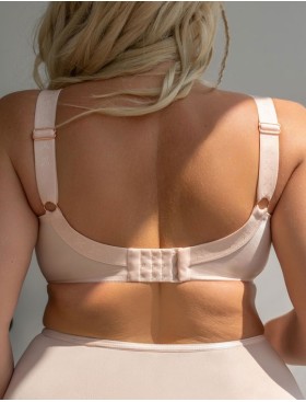 Бюстгальтер с подкроем Kris Line ROSALINE soft full cup, Цвет: пудровый, Размеры: 100L, изображение 2