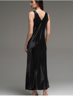 Сорочка с кружевными бретелями Mia-Amore LILIROSE 4598 черный, Цвет: черный, Размеры: 2XL, изображение 2