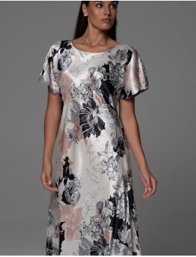 Длинное платье-туника Mia-Amore TRINITY 4661, Цвет: мультицвет, Размеры: 2XL