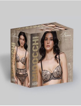 Бюстгальтер с гелевым пуш-ап Mioocchi BEATRICE 8337 nero, Цвет: nero (черный), Размеры: 70A, изображение 10