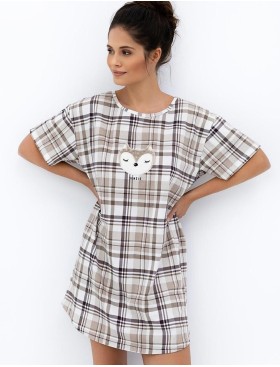 Сорочка хлопковая Sensis ADLEY, Цвет: бежевый, Размеры: UN