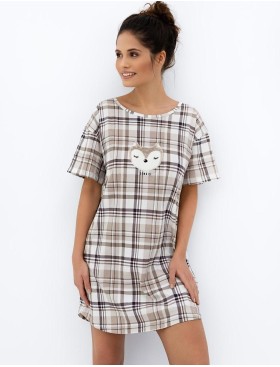 Сорочка хлопковая Sensis ADLEY, Цвет: бежевый, Размеры: UN, изображение 3