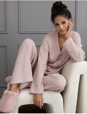 Тёплый домашний комплект Sensis ALANI, Цвет: розовый, Размеры: S/M, изображение 4