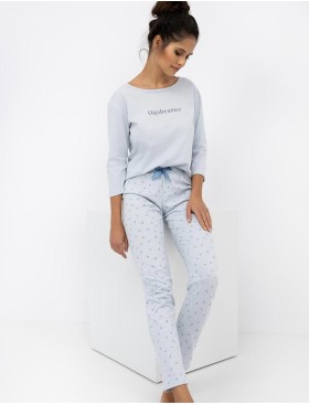 Женская пижама с брюками Sensis DAYDREAMER, Цвет: голубой, Размеры: M, изображение 4