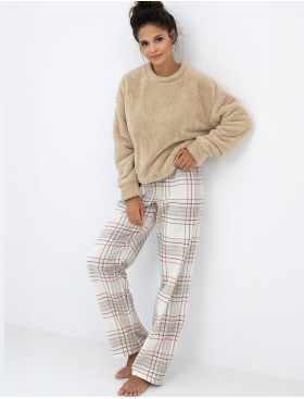 Тёплый домашний комплект Sensis JOYCE, Цвет: песочный, Размеры: M, изображение 2