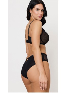 Бюстгальтер из микросетки Subtille HOLLY BLACK bralette, Цвет: черный, Размеры: 100C, изображение 6