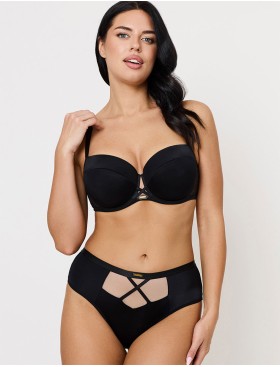 Бюстгальтер балконет с вкладышами Subtille OMENA balconette full cup black, Цвет: черный, Размеры: 75D, изображение 7