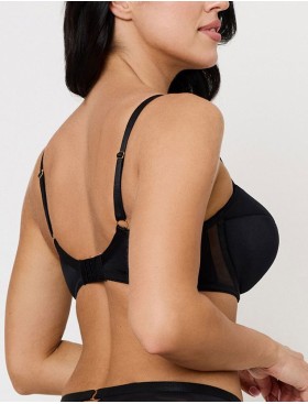 Бюстгальтер балконет с вкладышами Subtille OMENA balconette full cup black, Цвет: черный, Размеры: 75D, изображение 2